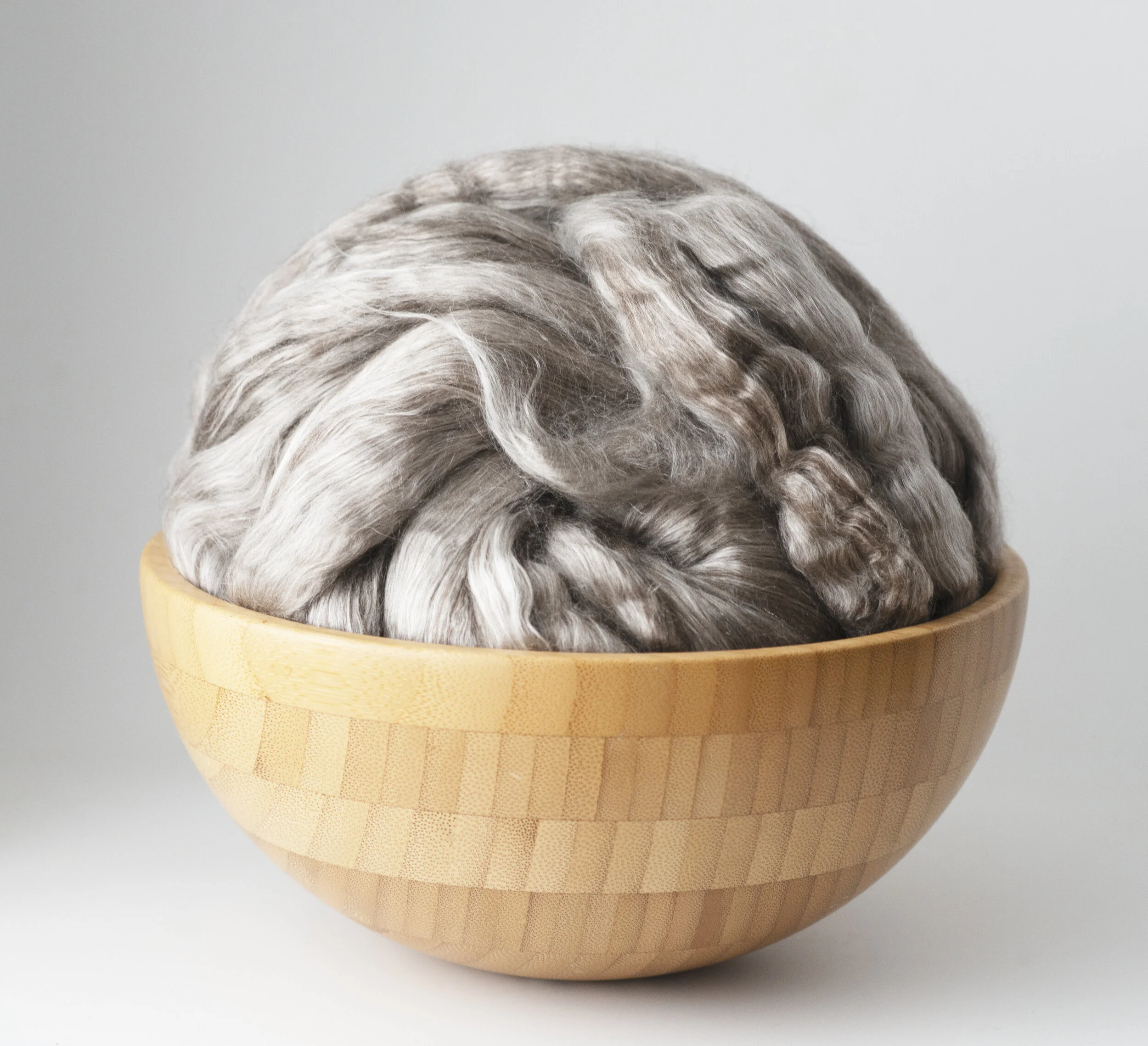 Shepherd Textiles Yak & Mulberry Silk Roving — Shepherd Textiles